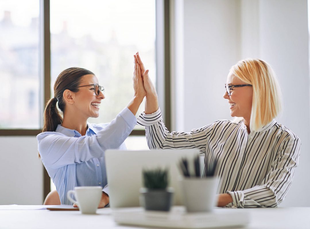 two-smiling-businesswomen-high-fiving-together-in-DDNACN5-1.jpg two-smiling-businesswomen-high-fiving-together-in-DDNACN5-1.jpg